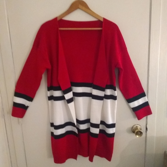 Boutique Sweaters - Striking Long Cardigan